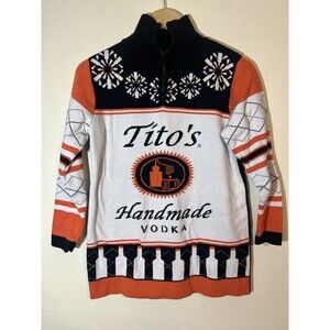 Tito's Vodka Women's Christmas Sweater - Size XS